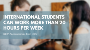 work hours for International students